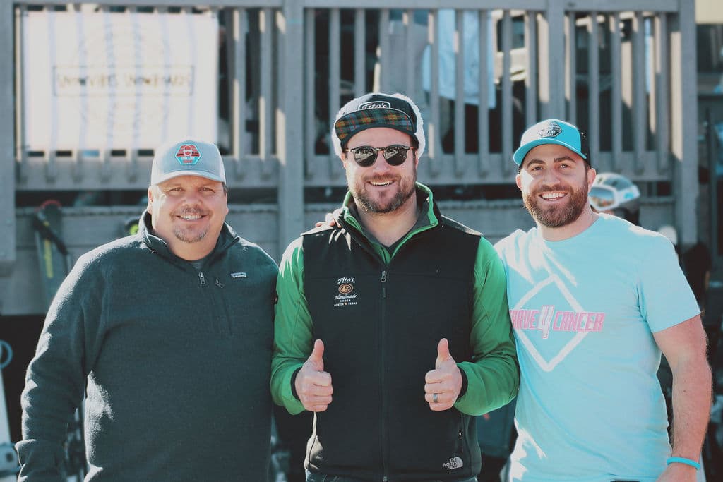 Sponsor recognition at event